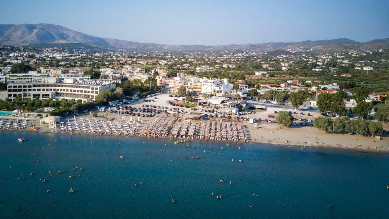 Renovated Apt Close To Beach Wifi Ac Anavyssos Exterior foto